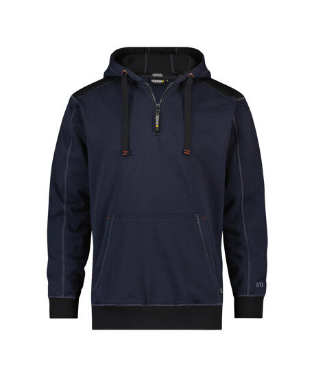 Dassy hooded sweater Indy nachtblauw/zwart XL