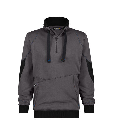 Dassy sweater Stellar antracietgrijs/zwart M