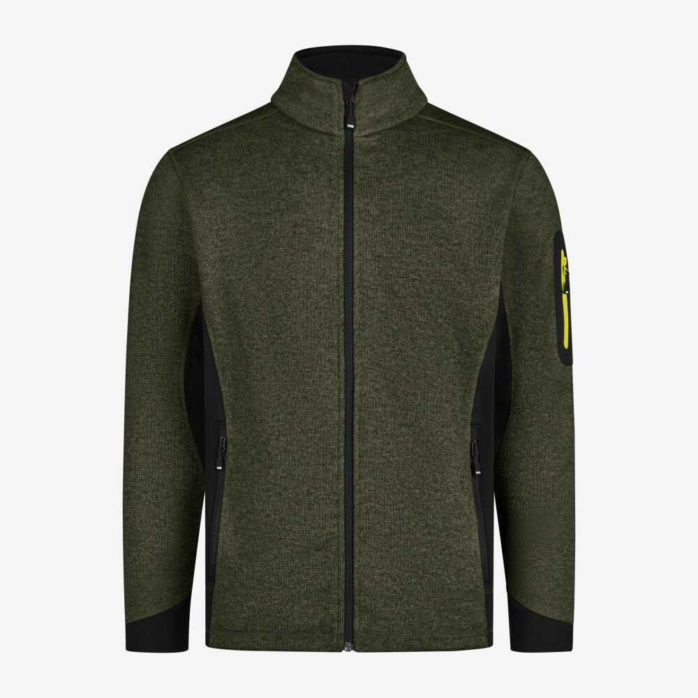 FHB vest Christoph olijf-zwart M