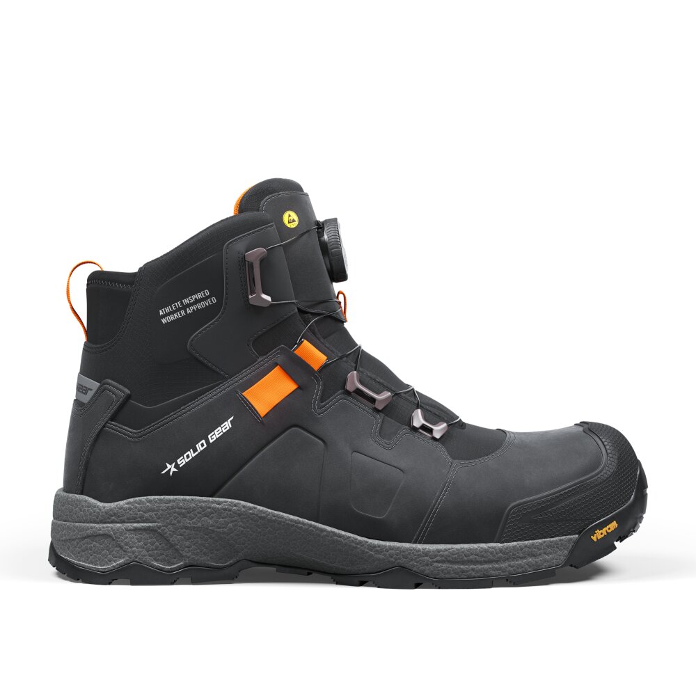 Solid Gear schoen Vapor 3 Mid S3S zwart 41