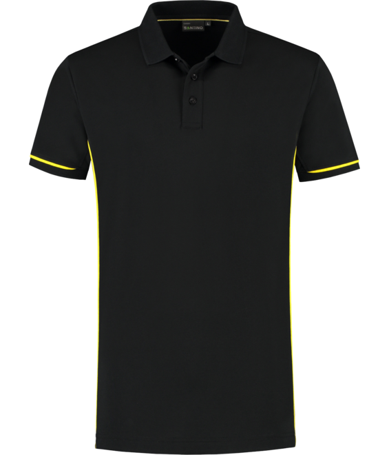 Santino polo Carsen+ zwart XL