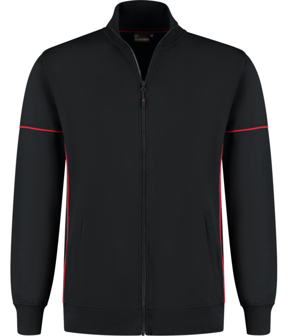 Santino sweatvest Colt zwart M