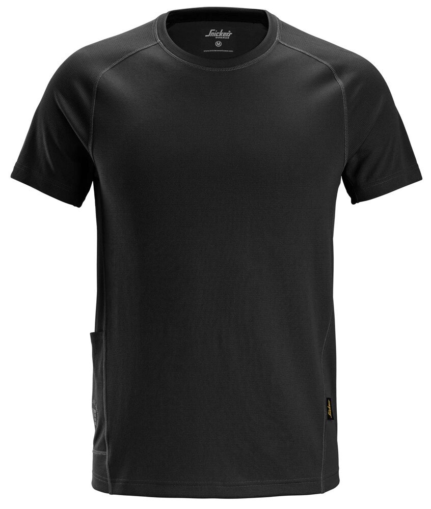 Snickers Stay Fresh T-Shirt zwart 2XL