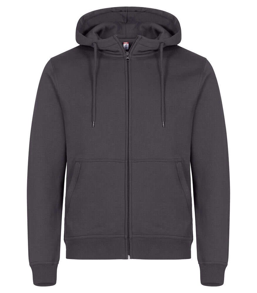 Clique hooded vest Miami metaalgrijs XS