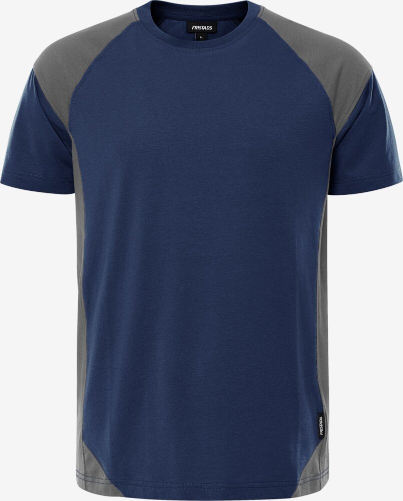 Fristads t-shirt 7046 GTM marine/grijs 3XL