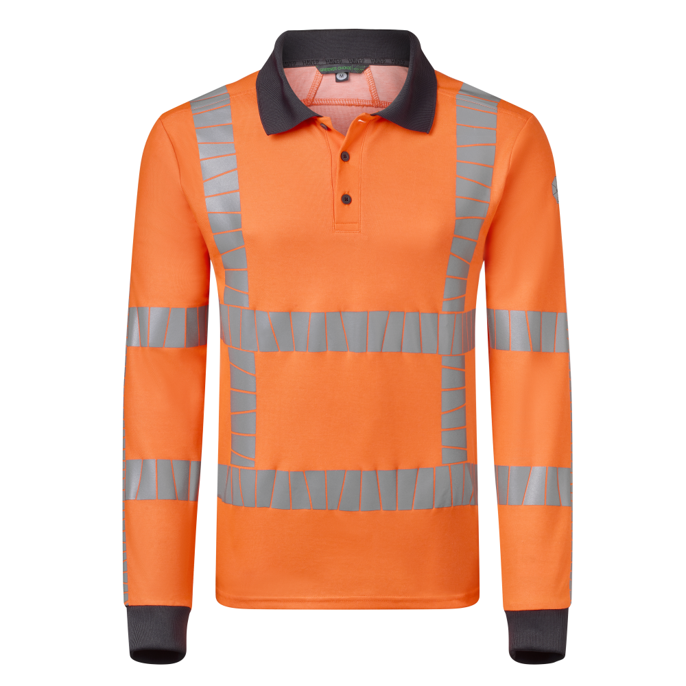 Havep polo 10083 RWS+ hi vis oranje XS