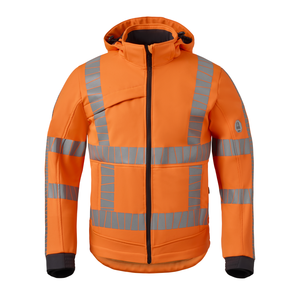 Havep softshell 50481 RWS+ hi vis oranje XS