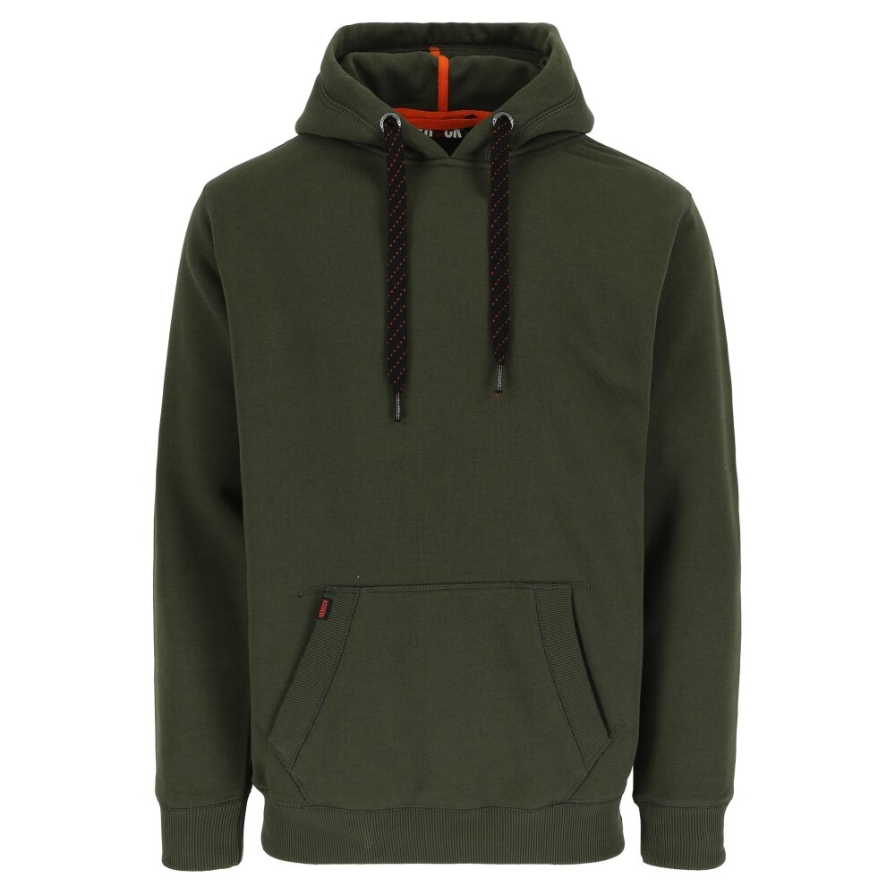 Herock hooded sweater Hesus donker kaki S