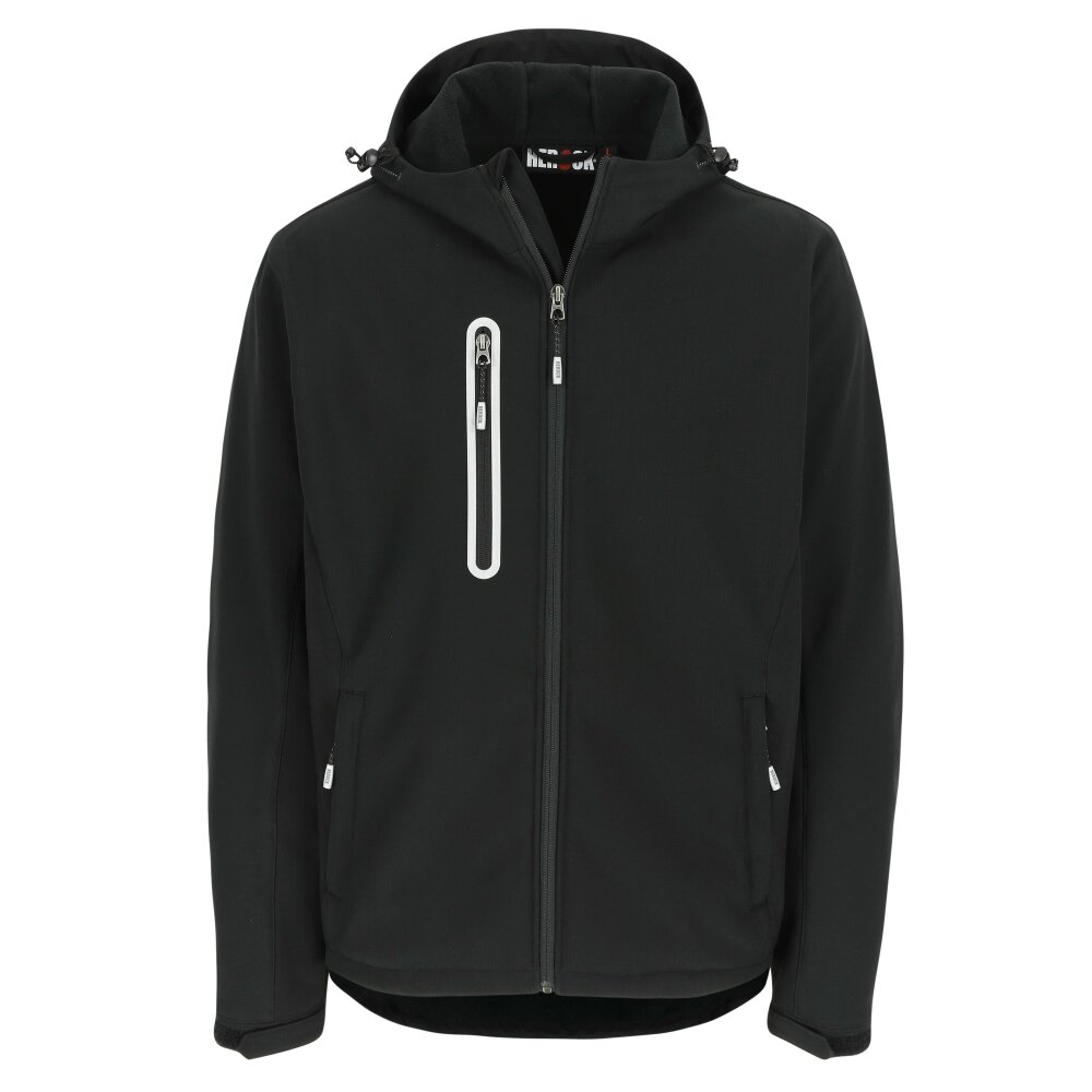 Herock softshell Igor zwart 3XL