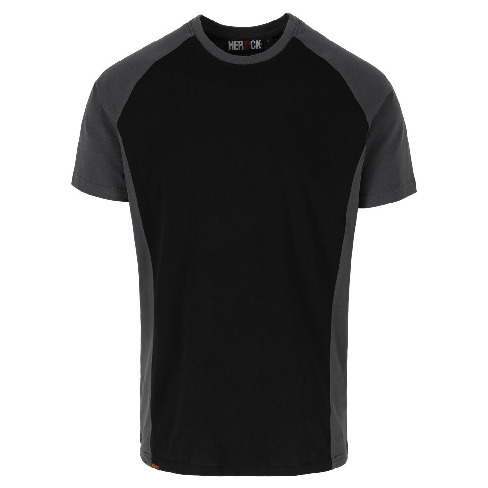 Herock t-shirt Tori zwart/antraciet XS