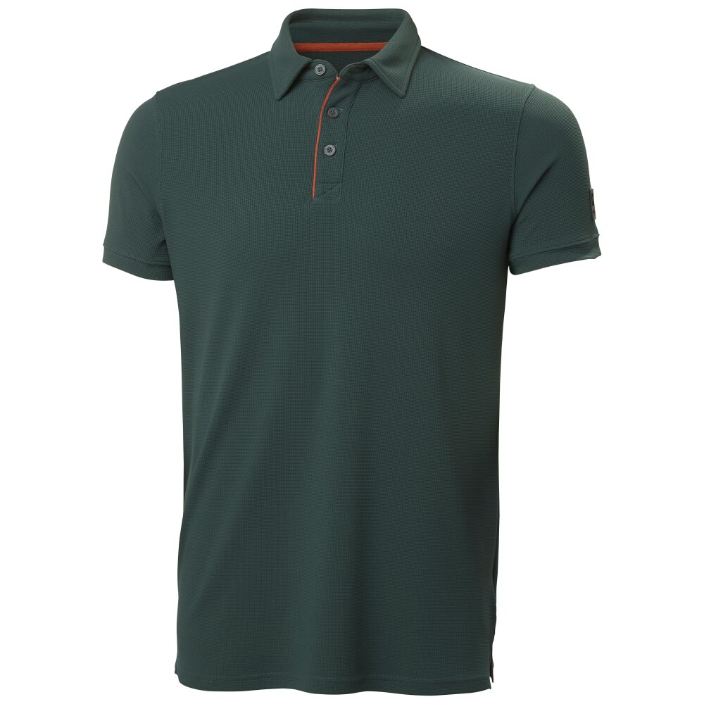 Helly Hansen TECH POLO donker groen 4XL