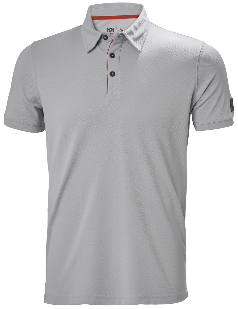 Helly Hansen TECH POLO grijs XS