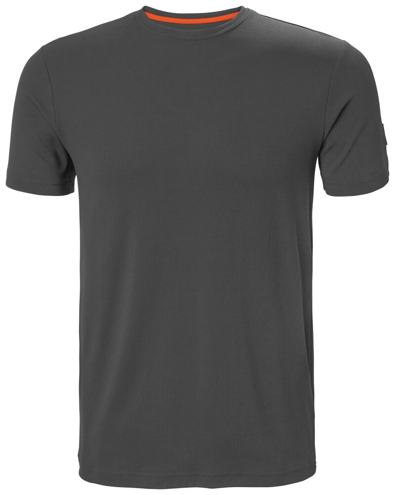 Helly Hansen TECH T-SHIRT donker grijs 3XL