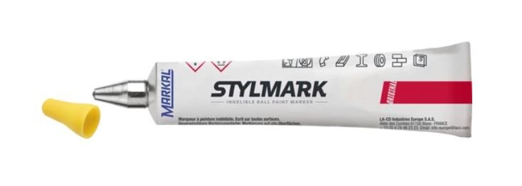 Markal Stylmark Original Tubemarker Geel 3 mm