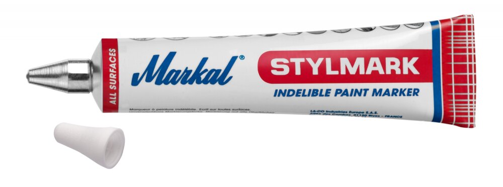 Markal Stylmark Original Tubemarker Wit 3 mm