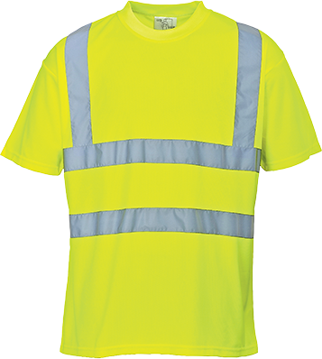 Portwest t-shirt s478 fl. geel 4XL