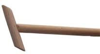 Schoffelsteel met hilt 160cm