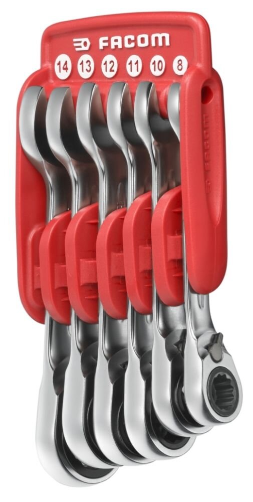 Facom kort steekringratelsl.set a 6