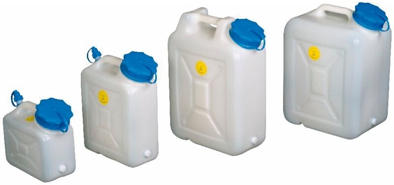 Jerrycan water plastic          22L