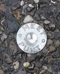Meetspijker 5cm+opschrift