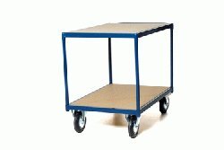 Plateauwagen+2 plat.1000x700mm