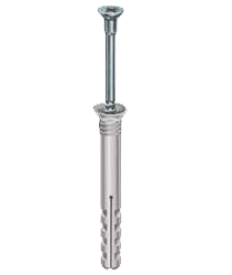 Allfa naglplug pk nylon huls   5x25