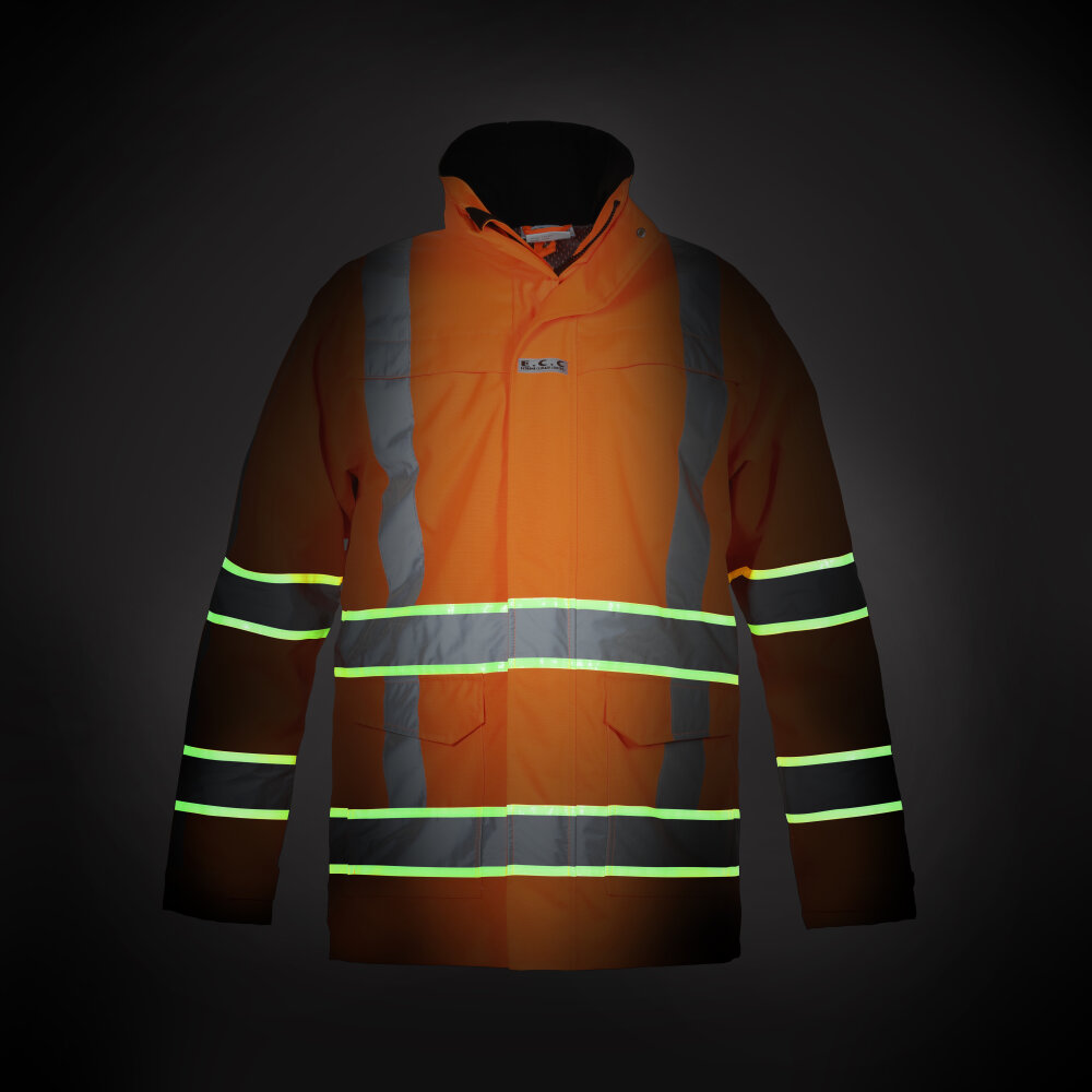 Texowear parka italie rws oranje XL