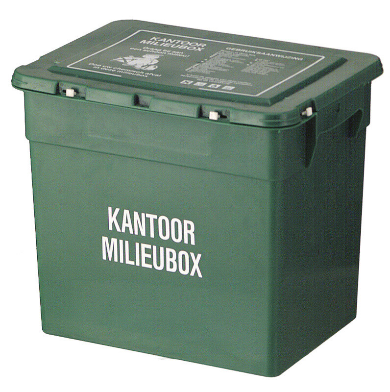 Vb Milieubox kunststof 30ltr Groen
