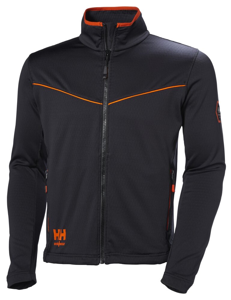 HH midlayer chelsea evo. zwart 4XL