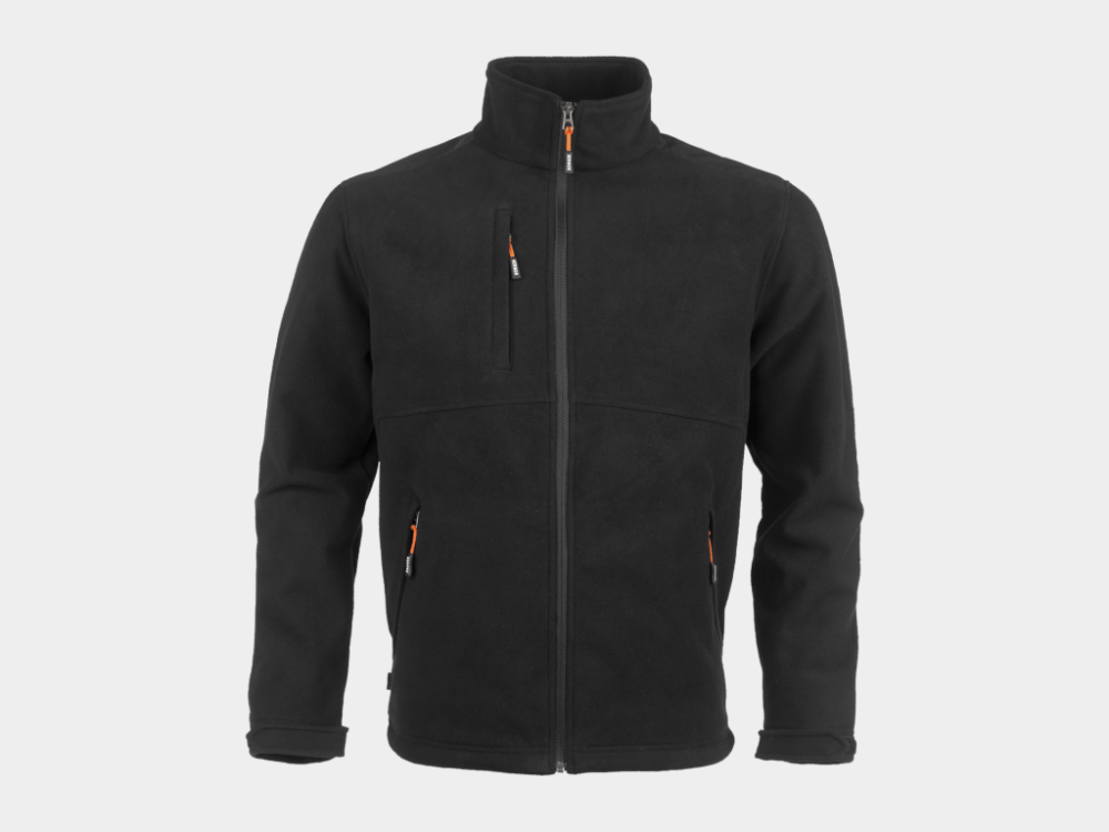 Herock fleece vest markus zwart L