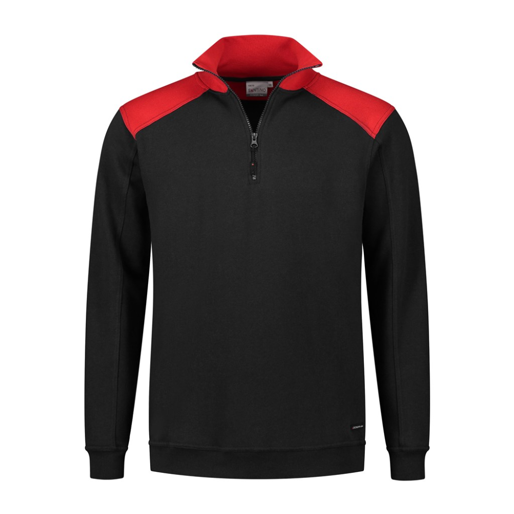 Santino zipsweater tokyo zw./rd 2XL