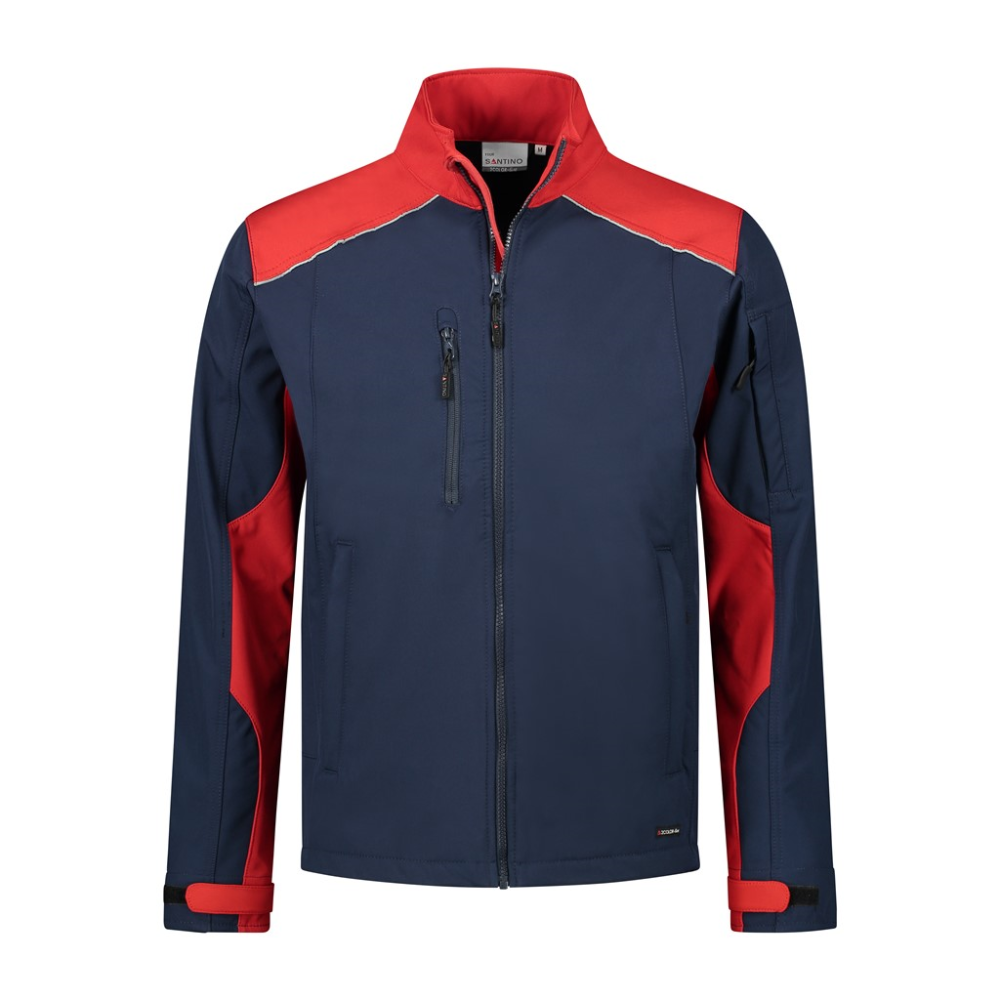 Santino softshell tour navy/rd 4XL