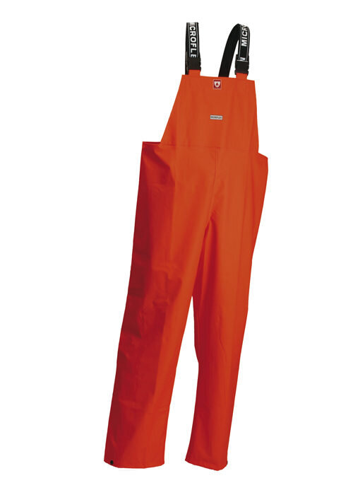 Lyngsoe am.overall fluor oranje 4XL