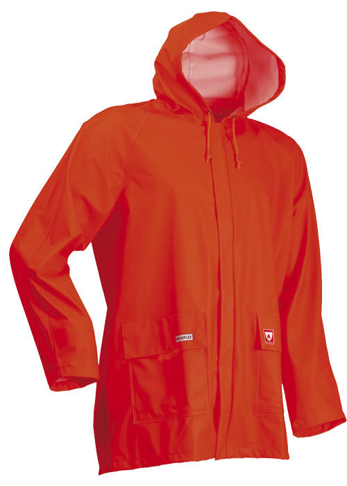 Lyngsoe regenjas fluor oranje M