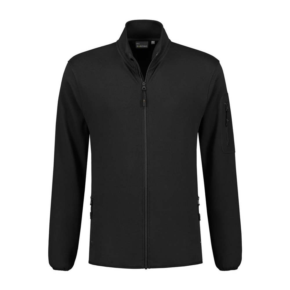 Santino sweatvest berlin zwart XL