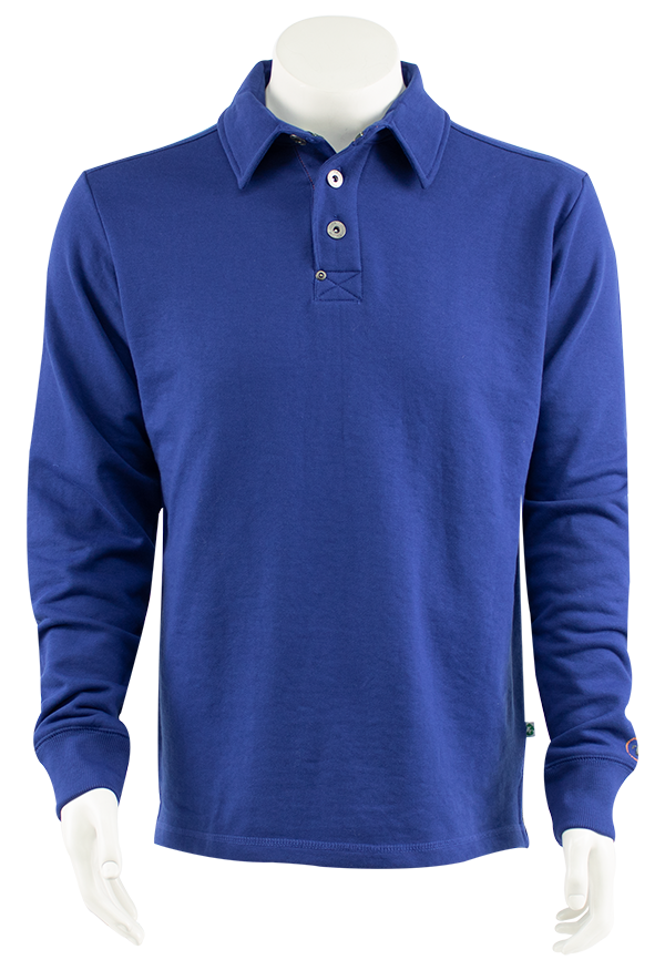 Triffic polosweater korenblauw 2XL