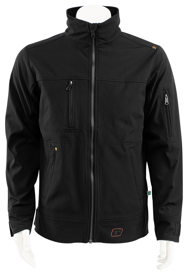 Triffic softshell zwart M