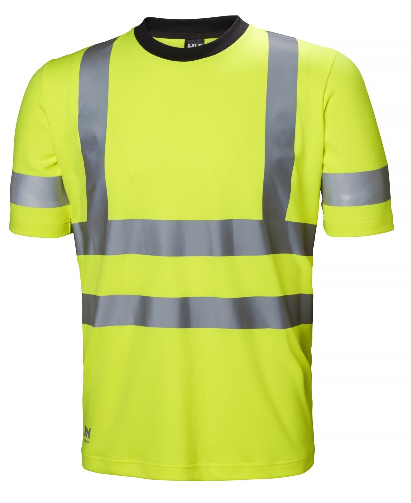 Helly Hansen t-shirt Addvis fluor geel XL