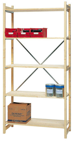 Magazijnrek staander 210x60 cm
