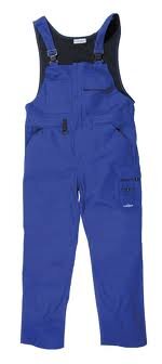Amerikaanse overall korenblauw   68
