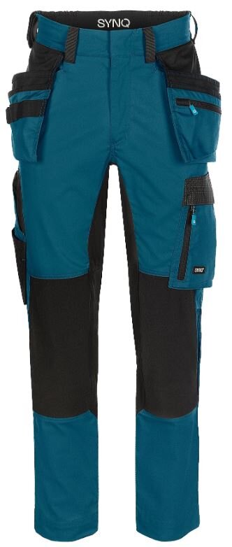 Synq broek Qrowd petrolblauw/zwart R48