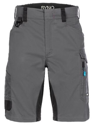 Synq service short Sqope antr.grijs/zwart 54
