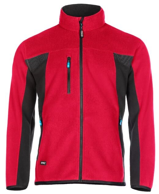 Synq fleece vest Outkick rood/zwart L