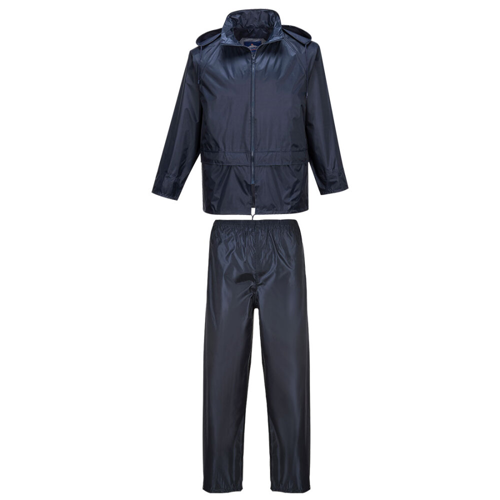 Portwest Regenpak jack + broek navy 5XL