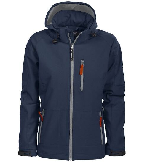 DAD dames softshell jack tulsa marine 2XL