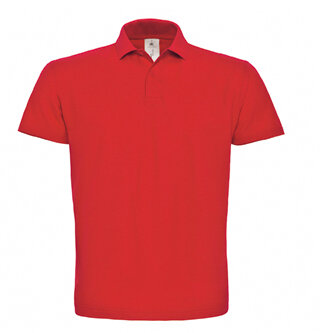 B&c polo id.001 rood L