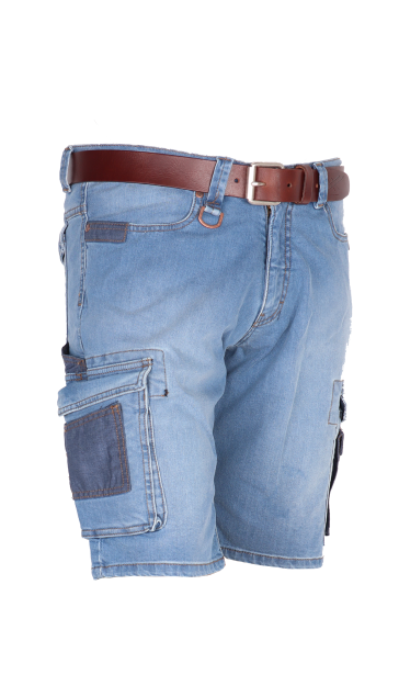 Crosshatch korte broek lichtblauw 30