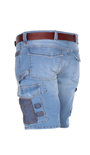 Crosshatch korte broek lichtblauw 33