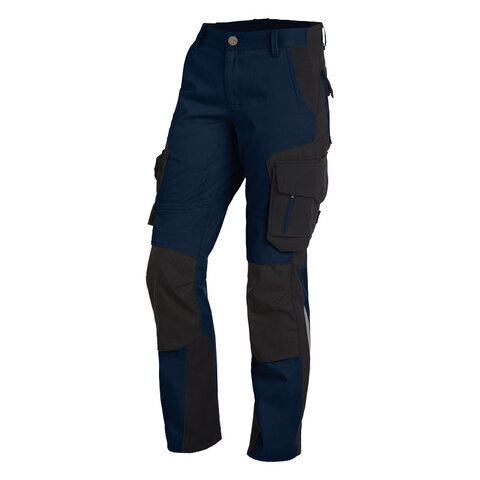 Fhb dames broek alma marine/zwart 34