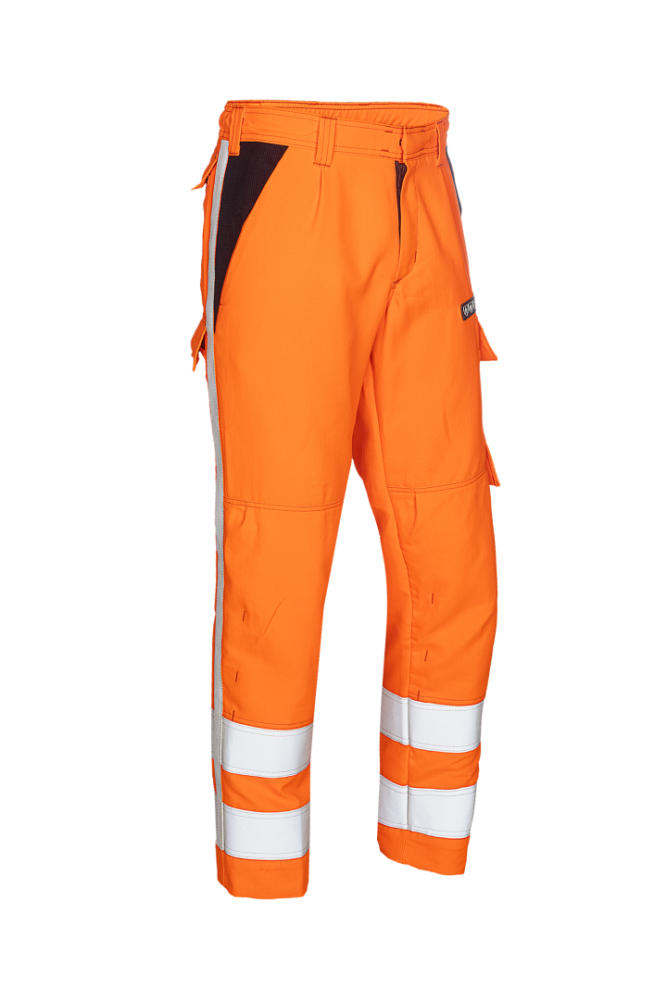 Sioen signalisatiebroek Empe fluor oranje I50